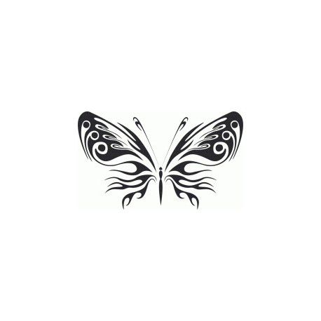 طرح پروانه طرح - stylized butterfly - برای دستگاه CNC چوب و لیزر (سی ان سی)