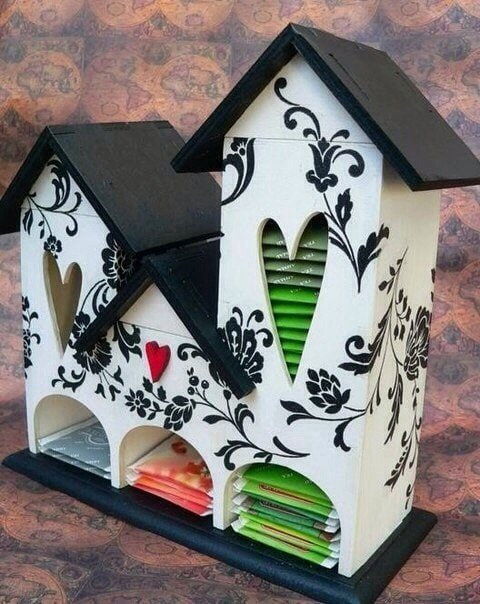 طرح چایخانه زیبا - tea house beautiful ve - برای دستگاه CNC چوب و لیزر (سی ان سی)