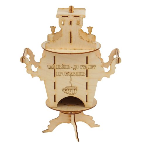 طرح سماور چایخانه برای برش لیزری - tea house samovar for laser cut ve - برای دستگاه CNC چوب و لیزر (سی ان سی)