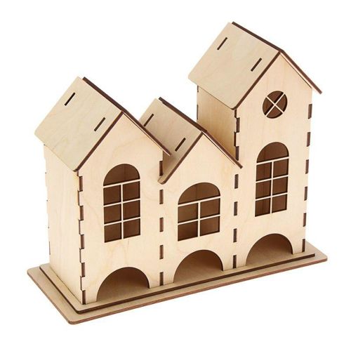 طرح قالب دستگاه پخش کننده چای کیسه ای برای برش لیزری - tea house tea bag dispenser template for laser cut ve - برای دستگاه CNC چوب و لیزر (سی ان سی)