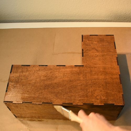 طرح قفسه کتاب مدولار تتریس برش لیزری - tetris modular book shelf laser cut - برای دستگاه CNC چوب و لیزر (سی ان سی)