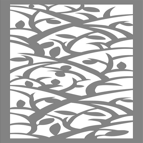 طرح الگوهای پرده روی شیشه درخت برای برش لیزری - tree branches living room screen patterns for laser cutting - برای دستگاه CNC چوب و لیزر (سی ان سی)