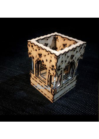 طرح چراغ درختی - tree lamp layout - برای دستگاه CNC چوب و لیزر (سی ان سی)