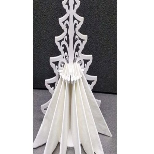 طرح مدل جا دستی درختی برای برش لیزری - tree napkin holder model for laser cut ve - برای دستگاه CNC چوب و لیزر (سی ان سی)