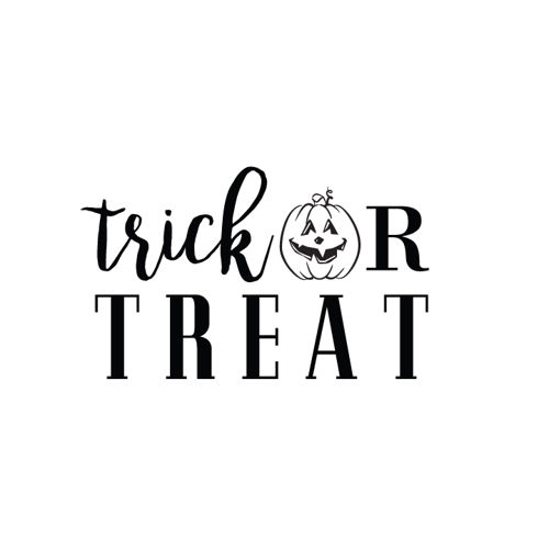 طرح حقه یا خوراکی - trick or treat - برای دستگاه CNC چوب و لیزر (سی ان سی)