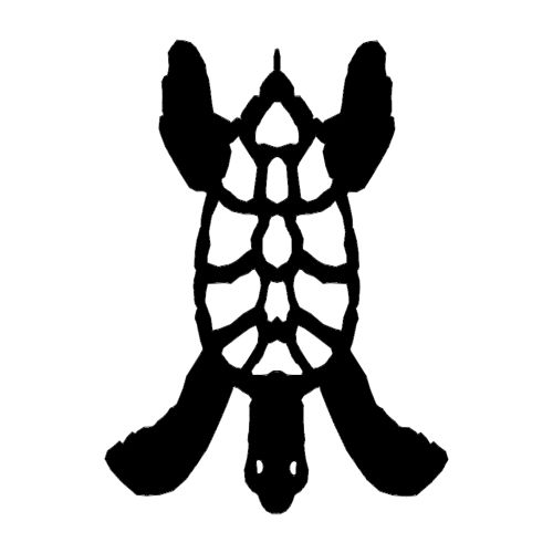طرح لاک‌پشت - turtle 2 - برای دستگاه CNC چوب و لیزر (سی ان سی)