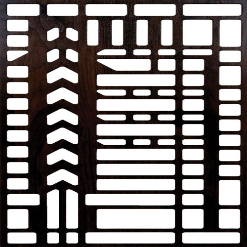 طرح گریل‌های قاب 300 v8 - unframed grilles 300 v82 - برای دستگاه CNC چوب و لیزر (سی ان سی)