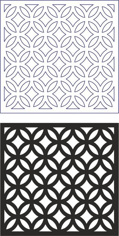 طرح الگوی هندسی یکپارچه وکتور مدرن - vector geometric seamless pattern modern - برای دستگاه CNC چوب و لیزر (سی ان سی)