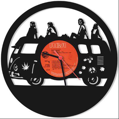 طرح برش لیزری خودرو ساعت - vehicle laser cutting clock - برای دستگاه CNC چوب و لیزر (سی ان سی)