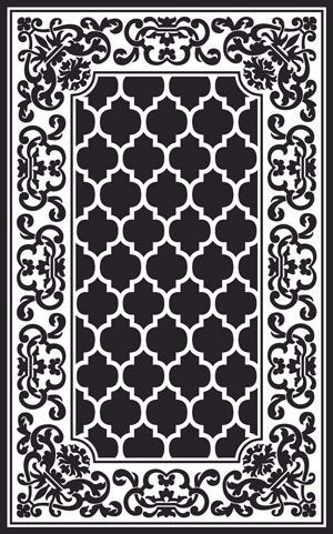 طرح ویکتوریا دیزاین - victoria design - برای دستگاه CNC چوب و لیزر (سی ان سی)