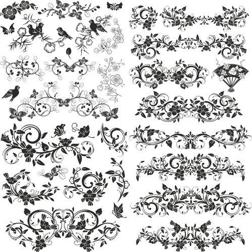 طرح قاب قدیمی حاشیه - vintage frame borders ve - برای دستگاه CNC چوب و لیزر (سی ان سی)
