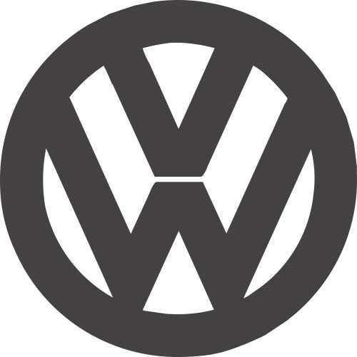 طرح فولکس واگن لوگوی - volkswagen logo - برای دستگاه CNC چوب و لیزر (سی ان سی)