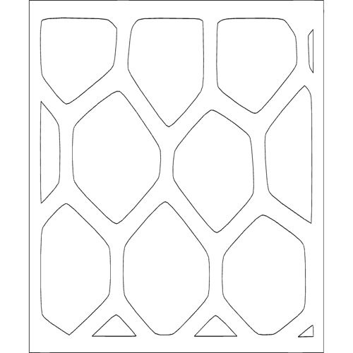 طرح الگوی ورونوی - voronoi pattern - برای دستگاه CNC چوب و لیزر (سی ان سی)