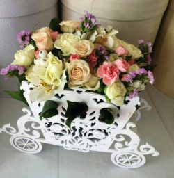 طرح سبد گاری برای برش لیزری - wagon basket for laser cut - برای دستگاه CNC چوب و لیزر (سی ان سی)
