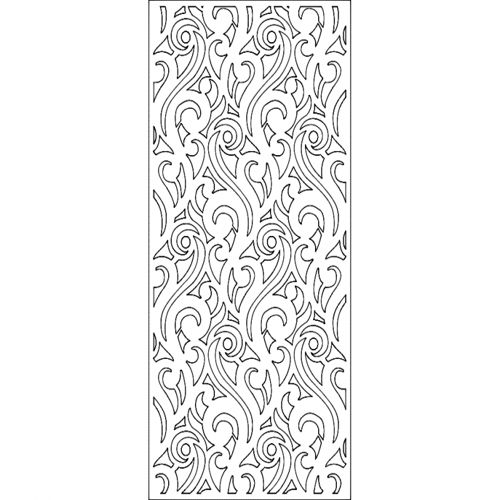 طرح جداکننده دیواری 80 - wall separator 80 - برای دستگاه CNC چوب و لیزر (سی ان سی)