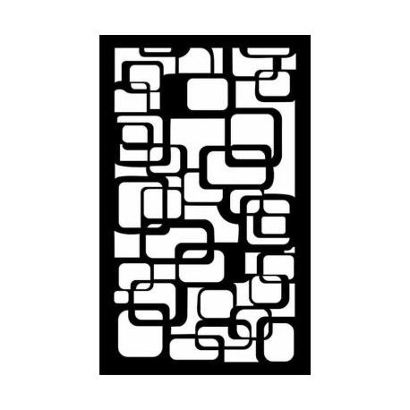 طرح الگوی جداکننده دیواری - wall separator pattern 57 - برای دستگاه CNC چوب و لیزر (سی ان سی)