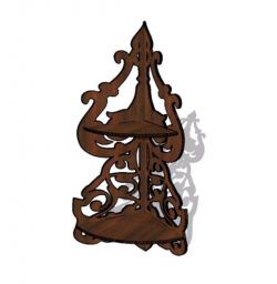 طرح قفسه‌های دیواری برای برش لیزری cnc - wall shelves for laser cut cnc - برای دستگاه CNC چوب و لیزر (سی ان سی)