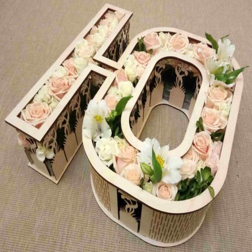 طرح تزیین دهمین سالگرد عروسی لیزر - wedding 10 years anniversary decor for laser cut ve - برای دستگاه CNC چوب و لیزر (سی ان سی)