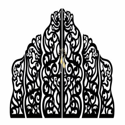 طرح پارتیشن پرده عروسی برای برش لیزر cnc - wedding screen partition for laser cut cnc - برای دستگاه CNC چوب و لیزر (سی ان سی)