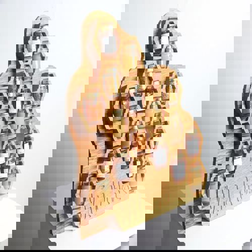 طرح کندوهای وحشی چوبی قفسه نگهداری - wild hives wooden storage rack - برای دستگاه CNC چوب و لیزر (سی ان سی)