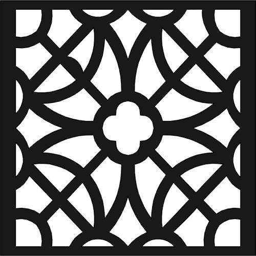 طرح طراحی حفاظ پنجره حفاظتی الگوی الگوی - window grill design decoration screen pattern ve - برای دستگاه CNC چوب و لیزر (سی ان سی)