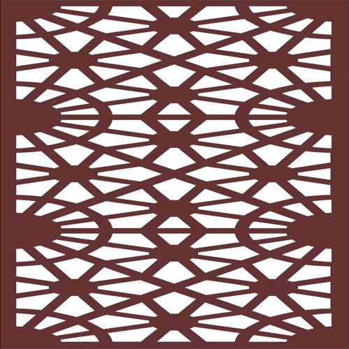 طرح حفاظ پنجره گلدار یکپارچه برای برش لیزری - window grill floral seamless for laser cutting - برای دستگاه CNC چوب و لیزر (سی ان سی)