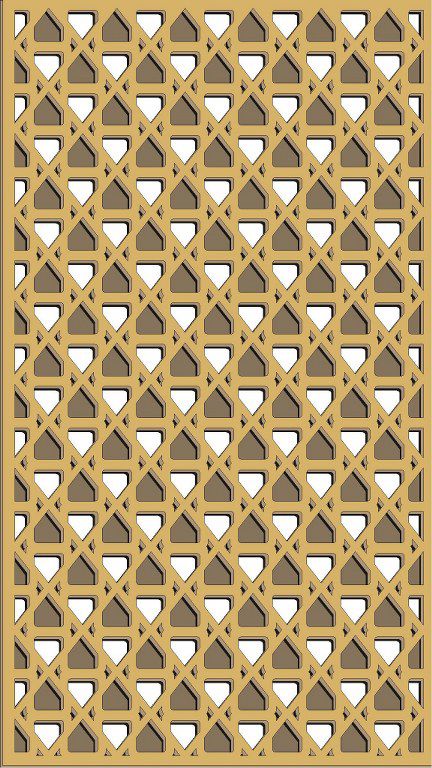 طرح الگوی حفاظ پنجره برای برش لیزری - window grill pattern for laser cutting 54 ve - برای دستگاه CNC چوب و لیزر (سی ان سی)