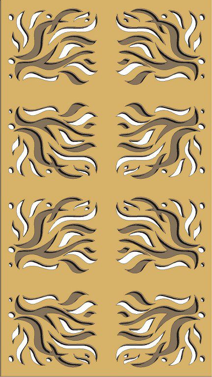 طرح الگوی حفاظ پنجره برای برش لیزری 76 - window grill pattern for laser cutting 76 ve - برای دستگاه CNC چوب و لیزر (سی ان سی)