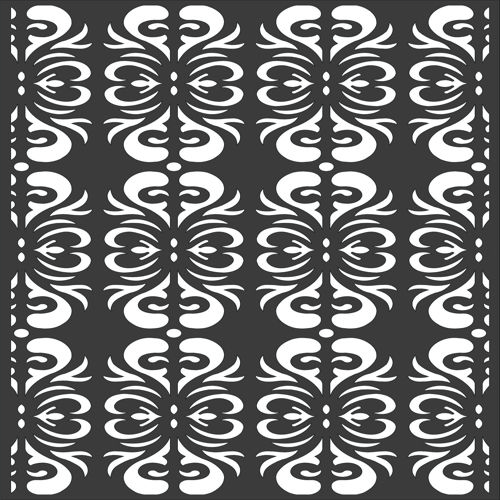 طرح پنجره شبکه‌ای درز صفحه طراحی - window lattice seamless screen design - برای دستگاه CNC چوب و لیزر (سی ان سی)