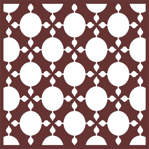 طرح پنجره صفحه جلی درز جداکننده - window screen jali seamless separator - برای دستگاه CNC چوب و لیزر (سی ان سی)