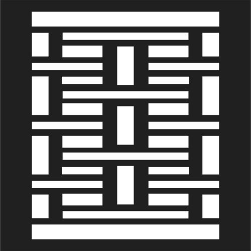 طرح پنجره درز صفحه هنری برای برش لیزری - window seamless screen art for laser cutting - برای دستگاه CNC چوب و لیزر (سی ان سی)