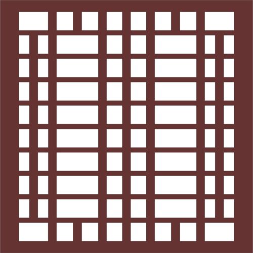 طرح طراحی صفحه درز پنجره برای برش لیزری - window seamless screen design for laser cutting - برای دستگاه CNC چوب و لیزر (سی ان سی)