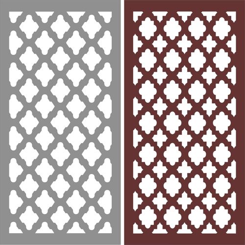 طرح پنجره درز صفحه پنل برای برش لیزری - window seamless screen panel for laser cut ve - برای دستگاه CNC چوب و لیزر (سی ان سی)