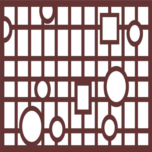 طرح پنل صفحه نمایش درز ویندوز برای برش لیزری - windows seamless screen panel for laser cutting - برای دستگاه CNC چوب و لیزر (سی ان سی)