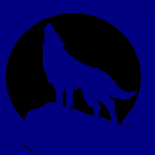 طرح گرگ در کوهستان - wolf on mountain - برای دستگاه CNC چوب و لیزر (سی ان سی)