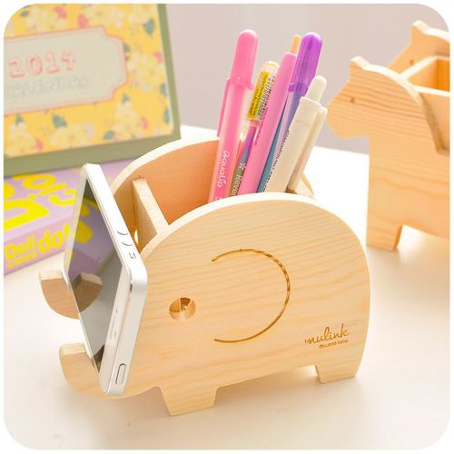 طرح جای گوشی فیل حیوان چوبی قلم جای مداد برش لیزری - wood animal elephant phone holder pen pencil holder laser cut ve - برای دستگاه CNC چوب و لیزر (سی ان سی)