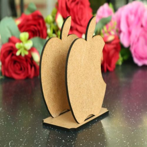طرح جا دستمال چوبی سیب لیزر - wood apple napkin holder laser cutting - برای دستگاه CNC چوب و لیزر (سی ان سی)