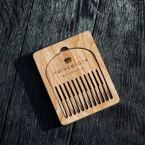 طرح ست شانه ریش چوبی مخصوص برش لیزری - wooden beard comb set case for laser cut ve - برای دستگاه CNC چوب و لیزر (سی ان سی)