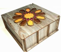 طرح جعبه‌های چوبی برای هدیه برای برش لیزر cnc - wooden boxes for gifts for laser cut cnc - برای دستگاه CNC چوب و لیزر (سی ان سی)