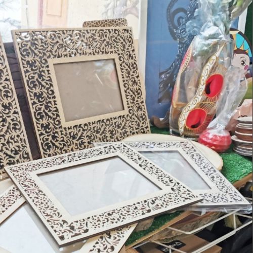 طرح قاب های تزئینی چوبی برای برش لیزری - wooden decorative frames for laser cutting ve - برای دستگاه CNC چوب و لیزر (سی ان سی)