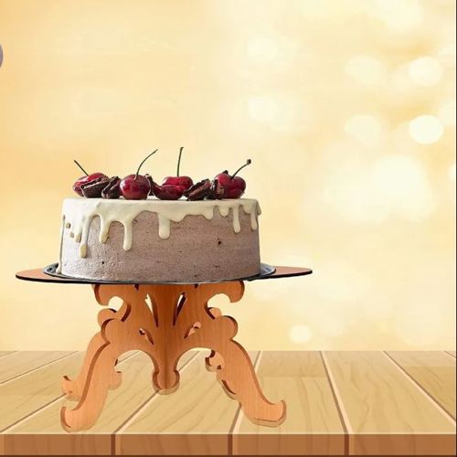 طرح wooden-decor-cake-standand-ve