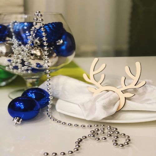 طرح جا دستمال کاغذی چوبی سر گوزن برش لیزری - wooden deer head napkin holder laser cutting ve - برای دستگاه CNC چوب و لیزر (سی ان سی)