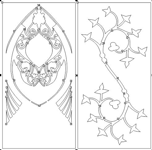 طرح wooden-dining-room-partition-with-islamic-style-decoration-for-laser-cut-cnc