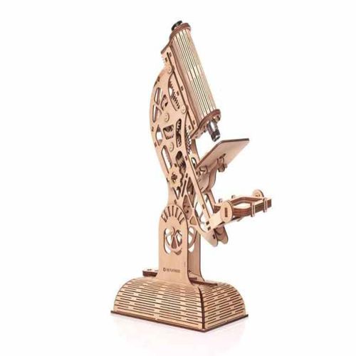 طرح میکروسکوپ چوبی برای برش لیزری - wooden microscope for laser cutting ve - برای دستگاه CNC چوب و لیزر (سی ان سی)