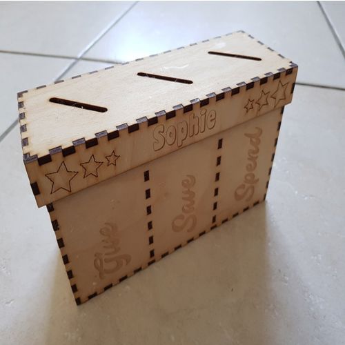 طرح صندوق‌های پول چوبی - wooden money boxes ve - برای دستگاه CNC چوب و لیزر (سی ان سی)