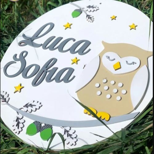 طرح wooden-owl-wall-decor-ve