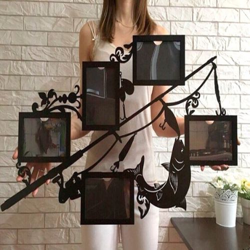 طرح قاب عکس چوبی ایده‌ها مجموعه برش لیزری - wooden photo frame ideas set laser cut ve - برای دستگاه CNC چوب و لیزر (سی ان سی)