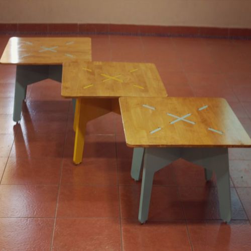 طرح میز چوبی 7 0 7 0 3 0 - wooden table 750x750x350 - برای دستگاه CNC چوب و لیزر (سی ان سی)