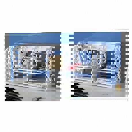 طرح میز چوبی کتاب سازماندهنده قفسه - wooden table books organizer shelf - برای دستگاه CNC چوب و لیزر (سی ان سی)