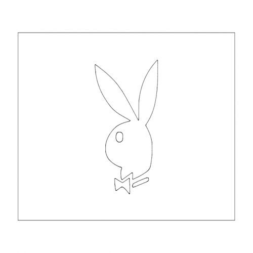 طرح وکتور خرگوش برای برش - zajec rabbit - برای دستگاه CNC چوب و لیزر (سی ان سی)